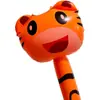 Nuevo palo inflable de PVC juguete para niños palo largo inflable jirafa conejo globo murciélago cabeza de animal palo inflable venta al por mayor