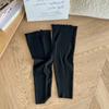 Calcetines de algodón elásticos adelgazantes para pantorrillas, estilo asiático, con orejas de madera, estilo Loli, estilo Y2G