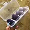 Promoção Grande 618 Caixa de Ovos Beauty Egg Set com 8 Peças com Caixa de Armazenamento para Ovos de Maquiagem Esponja de Pó Gelatina Gota d'Água Pronto para Venda