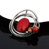 Acessórios de Broche Feminino de Liga Retro Japonês e Coreano Transfronteiriço, Broches de Luxo de Alta Qualidade para Mulheres