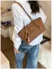 Bolso de Hombro de Gran Capacidad para Mujer 2025 Nuevo de Moda Otoño e Invierno Moda Retro Bolso Tote para el Trabajo y el Viaje Bolso de Mano