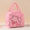 Bolsa Térmica de Dibujos Animados para Estudiantes Tela Oxford Bolsa para Lonchera Bolsa Térmica para Almuerzo Mochila Mochila Bolsa para Almuerzo Estilo Camping Bolsa de Hielo Fresco