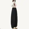Pantalones Cargo Casuales Sueltos de Streetwear de Nicho para Mujer Caqui Cintura Alta Adelgazantes Nuevos Delgados Pierna Ancha Secado Rápido Pantalones Paracaidistas