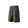2026 Nuevo Verano Seda de Hielo Fresco Secado Rápido Diseño Pantalones Cortos Casuales para Hombre Pantalones de Cinco Puntos Pantalones para Hombre