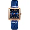 AliExpress Reloj Romano Cuadrado Pequeño para Mujer Set de Pulsera de Gemas Reloj para Examen de Mujer Reloj de Cuarzo Reloj Romano Venta al por Mayor
