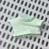 Camiseta Rayada de 14 cm para Perro de Peluche Muñeco Accesorios Ropa