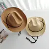 Sombrero de Paja de Exportación México para Hombre Protector Solar para Exteriores Sombrero de Sol Sombrero de Vaquero Caballero Sombrero de Paja de Ala Ancha