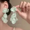 Férias na Ilha~Brincos Exagerados de Palha com Estrela do Mar para Mulheres 2025 Novo Estilo de Férias na Praia à Beira-Mar Brincos de Tarraxa