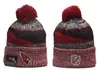 Gorras de Equipo de Fútbol Nuevas al por Mayor para Otoño e Invierno, Gorros de Punto Cálidos para Hombres y Mujeres, Gorras Bordadas con Letras