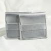 Fornecimento direto da fábrica bolsa flip presente couro sintético PU joias joias joias bolsa de embalagem bolsa com fecho de pressão bolsa de armazenamento de anel de colar