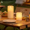 Luz Electrónica de Vela LED Dongchuangtai, Iluminación de Atmósfera de Vela Simulada, Luz Nocturna Decorativa para Halloween y Navidad