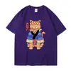 Nueva Camiseta de Manga Corta Estampada de Color Sólido de Verano para Hombre, Camiseta Básica, Manga Media, Estilo Popular Europeo y Americano, Conjunto a Juego para Pareja, En Stock