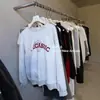 Sudadera gruesa de peso pesado con forro de forro polar, cuello redondo, para mujer, nuevo estilo otoño/invierno 2026, holgada, oversize, sin capucha