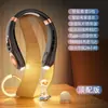 Novo Ventilador de Pescoço Inteligente Leafless com Carregamento USB Douyin 2023 Silencioso Portátil Mini Pequeno Ventilador Elétrico