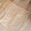 Bragas Jacquard de Encaje Satinado de Lujo Ligero Estilo Francés para Mujer, Tiro Bajo, Suaves, Transpirables, Ligeras, Sexy, Entrepierna de Algodón, Tangas sin Costuras