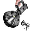 Novo holofote de luz forte P70, iluminação multifuncional externa, lanterna LED de longo alcance, lâmpada portátil de carregamento à prova d'água