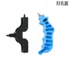 Perforadora de agujeros para tubería de PE de riego de ahorro de agua Perforadora manual con forma de montaña Apertura de 3 mm 4 mm Herramienta de apertura de agujeros para derivación de goteros