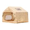 Tienda de campaña inflable para camping al aire libre 7 plana ligera 2-5 personas libre de construir fácil de transportar tienda inflable para exteriores