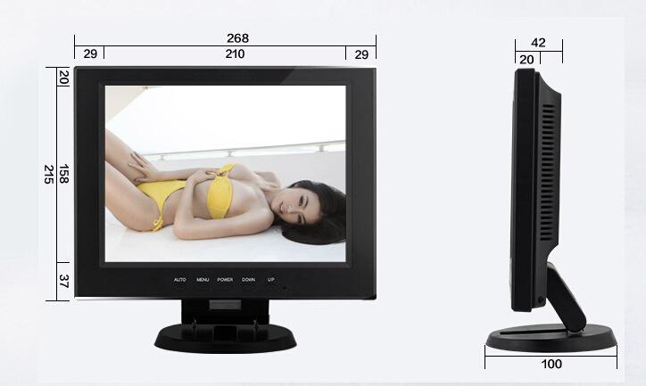 由于监视器一般为远距离观察，并且有动静态图像显示和幕墙组合等结构特点，因而业界还要求LCD监视器比LCD液晶显示器具备更宽的视角，更高的亮度、对比度。专业液晶监视器，除具备较高的清晰度、还原度和稳定度外，还采用高品质的液晶屏，并且具备针对移动物体边缘的算法，最方便的操作界面，出色的亮度和对比度以及便捷的安装等。