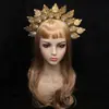 DIY Lolita noiva coroa adorno de cabeça saco de material foto de casamento passarela desenhos animados acessórios display