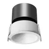 Foco empotrable LED de espectro completo de haz estrecho Zhigo para sala de estar, uso doméstico, lavaparedes COB de copa profunda antideslumbrante, sin luz principal