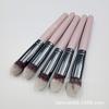 Ferramentas de maquiagem para manchas, pincel de base, pincel de sombra para os olhos, pincel de sobrancelha oblíqua, pincel de lábios e outras ferramentas de beleza, cabelo aleatório