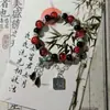 Pulsera de Cristal con Cuentas de Mariposa, Pulsera de Diseño de Alta Gama Ins, Regalo para Novia, Nueva Pulsera de Mejor Amiga de Aspecto Caro