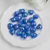 Dingyi K20-K26 Luna Fría Corazón Colorido Acrílico Galvanizado Agujero Recto Cuentas Sueltas Pulsera DIY Hecha a Mano Accesorios de Joyería