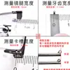 Acero Inoxidable Templo Tipo B Par de Accesorios para Montura de Gafas de Miopía Patas Universal Reemplazo Extraíble Diente Único 1mm Templo