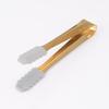 Pinza para Hielo de Acero Inoxidable 304 Recubrimiento de Titanio Colorida Mini Pinza de Silicona Cubito de Hielo Pinza para Cubitera Listo para Enviar 12.5cm