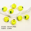 Contas Soltas de Vidro para Frutas Maçã Morango Furo Reto Contas Acessórios para Joias DIY Pulseira Colar Material para Miçangas Artesanais