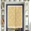 Cortina cubrepared dormitorio pasillo cortina divisoria baño inodoro hogar sin perforaciones mitad tela mitad cortina cortina de puerta