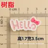 Cor Placa Inglesa Resina Acessórios Gota de Óleo Letra DIY Capa de Celular Chaveiro Fivela de Sapato Material Decorativo Patch