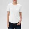 Camiseta de manga corta Lenzing Tencel, fresca y transpirable, de secado rápido, top deportivo de corte holgado, ropa deportiva para yoga, Pilates y fitness con sensación de hielo