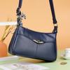 M8845 Bolsa feminina de meia-idade Bolsa transversal 2024 Nova bolsa de couro macio para mãe Bolsa de ombro feminina para idosos