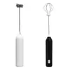 Batidor de Leche Eléctrico Inalámbrico Mini Batidor de Leche para Café Batidor de Leche Doméstico Batidor de Huevos de Mano
