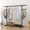 Secador de Roupas Simples de Chão para Uso Doméstico, Varal Retrátil Interno para Roupas, Cabideiro para Quarto, Secador de Roupas de Varanda para Uso Doméstico