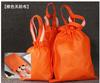 Stock Listo Bolsillos con Solapa y Cordón de Tela No Tejida Ropa Juguetes Bolsa de Almacenamiento Portátil a Prueba de Polvo Bolsa de Regalo Roja