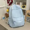 Mochila de Ombro Duplo Estilo Simples para Alunos do Ensino Fundamental II e Médio Versátil Grande Capacidade Leve Mochila Casual para Viagem Mochila para Saídas Diárias