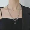 Collar de Perlas con Cara Sonriente Hip-Hop Ins para Mujer 2022 Nuevo Lujo Accesible Moda Casual Accesorios de Diseño Cadena para Clavícula