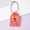 Llavero Colgante de Acrílico Inspirador de Caricatura de Capibara, Colgante para Ropa, Mochila, Joyería DIY