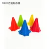 Conos marcadores para entrenamiento de fútbol y baloncesto infantil, obstáculos, conos de tráfico, barreras de carretera, equipamiento deportivo auxiliar, conos de helado marcadores