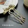 Horquilla China en Forma de U Súper de Hada, Nueva Horquilla Doble de Perlas en Forma de U Estilo Chino, Accesorio para el Cabello Hanfu Estilo Antiguo, Horquilla Simple y de Alta Gama para Mujeres