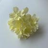 Flor Simulada Borde Quemado Cabeza de Flor de Hortensia Simulada Quemada Hortensia Flor Artificial Cabeza Sombrero de Paja Accesorios Horquilla Cabeza de Flor Flor de Seda Flor Flor Flor Adornos