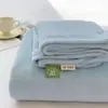 Clase para Madres y Bebés Sábanas de Terciopelo de Leche Invierno Engrosadas Cálidas Sábana Individual Acolchado Suave Sábanas para Dormitorio de Estudiantes Juego de Tres Piezas