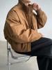 Chaqueta bomber de cuello alto corto, chaqueta acolchada de algodón para hombre, nueva chaqueta acolchada de algodón de estilo americano de invierno, chaqueta acolchada de algodón holgada y gruesa.