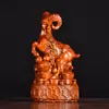 Ébano animal 12 Zodíaco madeira esculpindo ornamentos 12 zodíaco conjunto completo rato Boi Tigre Coelho Dragão Cobra Cavalo ovelha esperando galinha cão Porco