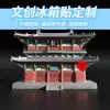 Ímã de Geladeira Personalizado Cultural e Criativo do Pavilhão Guanyin do Templo Dule, Ímã de Geladeira Tridimensional de Resina de Edifício Antigo, Lembrança Turística do Templo