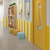 Adhesivos de pared tridimensionales 3D Anticolisión Vestidos de pared Autoadhesivo Bolsa suave Habitación infantil Anticolisión Pegatinas para cama Renovación de pared para cubrir la fealdad