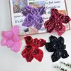 Tecido Patch Flor de Lantejoula Acessórios para Roupas Patch Decorativo Artesanal DIY Patch Bordado Estilo Coreano